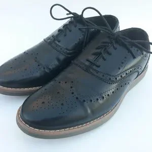 New in Box Harrison Myles Wingtip Oxford Shoes Harrison Myles | Shoes | Harrison Myles Wingtip C95 Black  main image 4